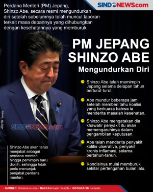 PM Jepang Shinzo Abe...