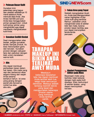 5 Tahapan Makeup Ini...