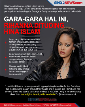 Rihanna Dituding Telah...