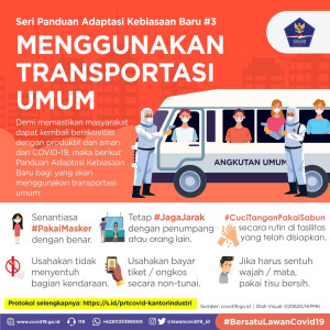 Menggunakan Transportasi...