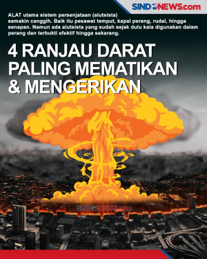Inilah 4 Ranjau Darat...