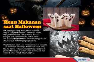 Menu Makanan saat Halloween,...