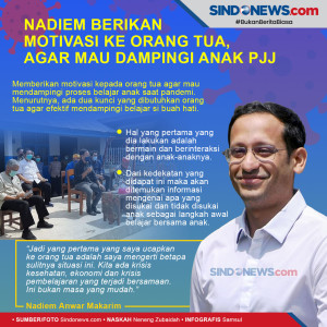 Nadiem Berikan Motivasi...
