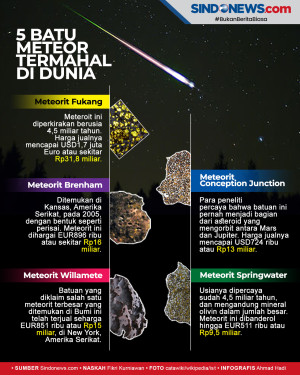 Inilah 5 Batu Meteor...