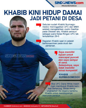 Khabib Nurmagomedov...