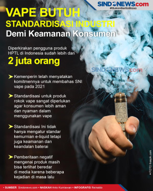 Vape Butuh Standardisasi...