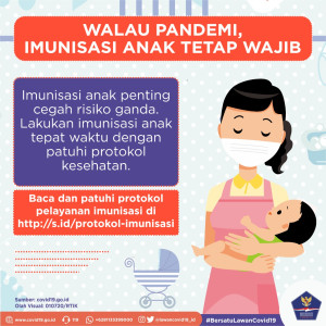 Walau Pandemi, Imunisasi...