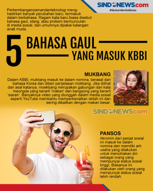 5 Bahasa Gaul yang Masuk...