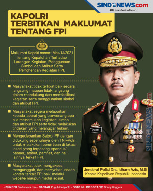 Awal 2021, Kapolri Idham...