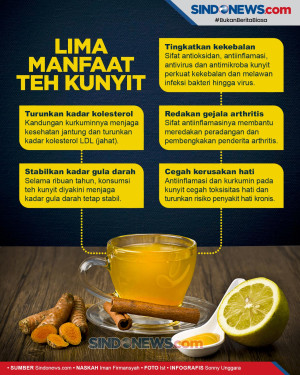 Ini Manfaat Teh Kunyit,...