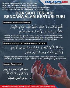 Doa Ketika Terjadi Bencana...