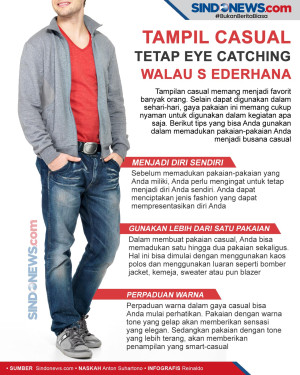 Tips Tampil Casual,...