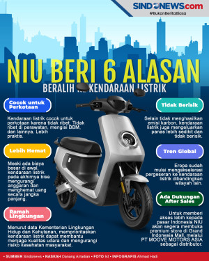 NIU Beri 6 Alasan Beralih...
