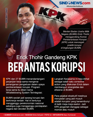 Erick Thohir Gandeng...
