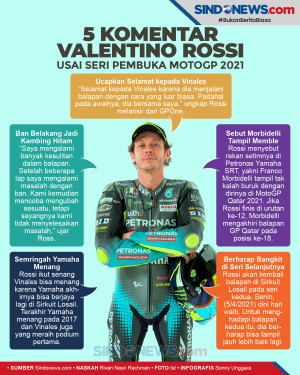 Simak 5 Komentar Rossi...