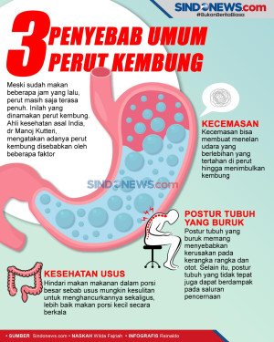 3 Penyebab Umum Perut...