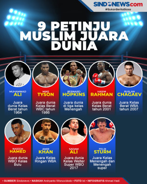 9 Petinju Muslim Juara...