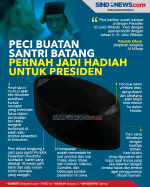 Peci Buatan Santri Batang...