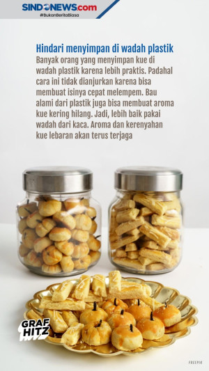 Tips Menyimpan Kue Lebaran...