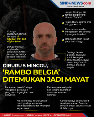 Diburu 5 Minggu, ‘Rambo...