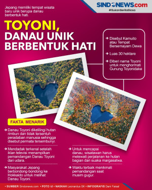 Toyoni, Danau Unik Berbentuk...