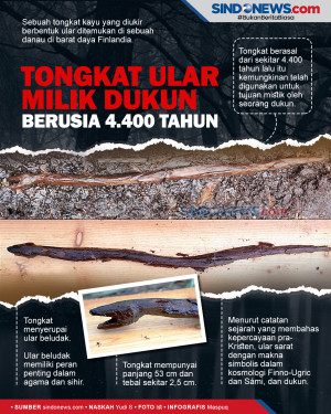Tongkat Berbentuk Ular...