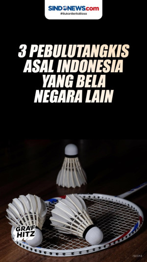 3 Pebulu Tangkis Indonesia...