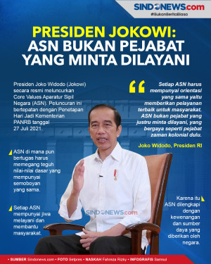 Presiden Jokowi: ASN...