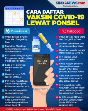 Begini Cara Daftar Vaksin...