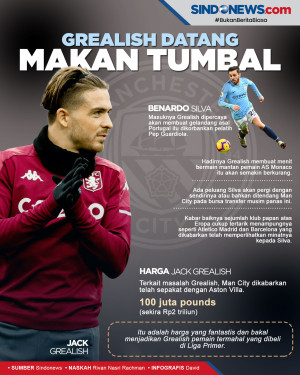 Kehadiran Jack Grealish...