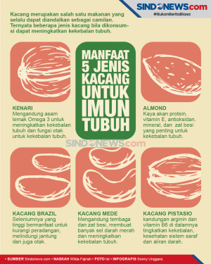 5 Jenis Kacang Ini Dapat...