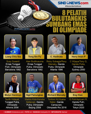 8 Pelatih Bulutangkis...
