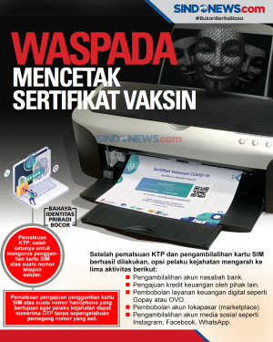 Waspada, Cetak Sertifikat...
