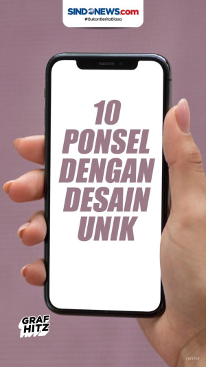 10 HP dengan Desain...