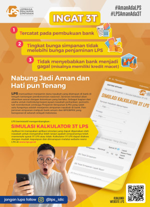 Ingat 3T, Nabung Aman...