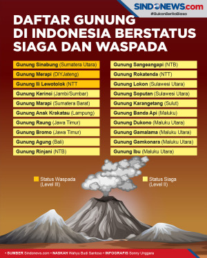 Daftar 20 Gunung di...