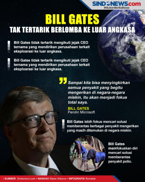 Bill Gates Tidak Tertarik...