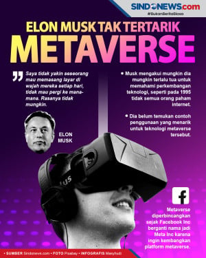 Bagi Elon Musk Metaverse...