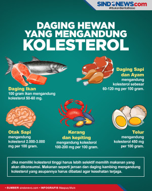 Ini Kadar Kolesterol...