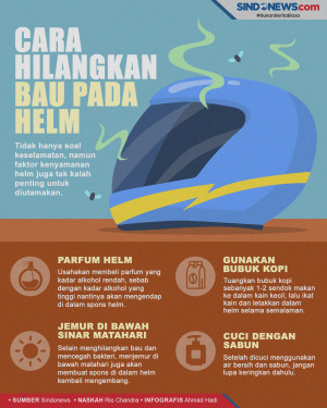 Helm Beraroma Tak Sedap?...