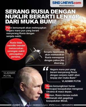 Serang Rusia dengan...