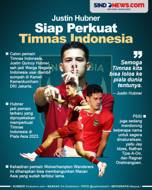 Resmi jadi WNI, Justin...
