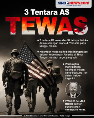 Tiga Tentara AS Tewas...