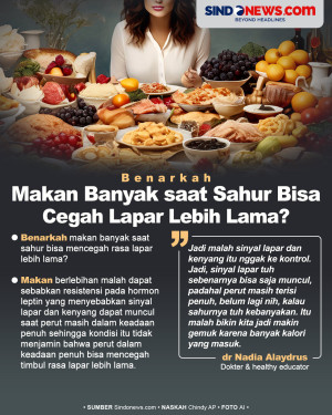 Benarkah Makan Banyak...