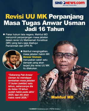 Mahfud MD: Revisi UU...