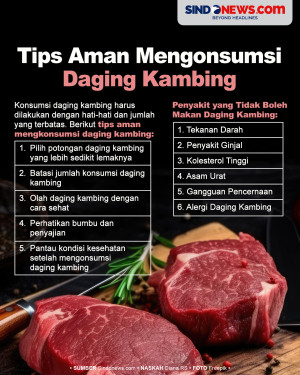 Tips Makan Daging Kambing...