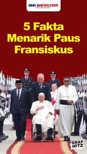5 Fakta Paus Fransiskus,...