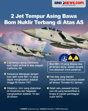 2 Jet Tempur Asing Bawa...