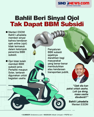 Bahlil Beri Sinyal Ojek...