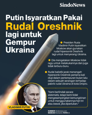 Putin Isyaratkan Rudal...
